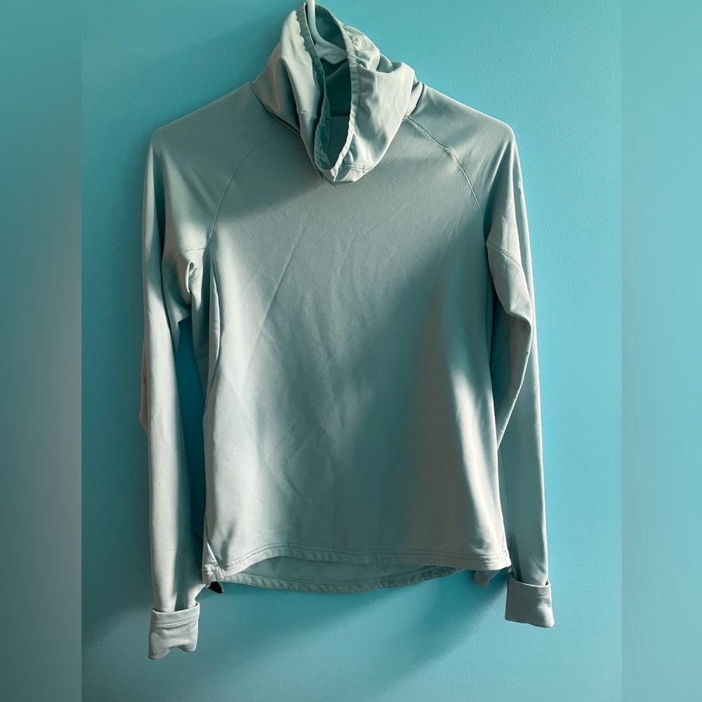 Adidas Light Blue Climalite Energy Running Top
